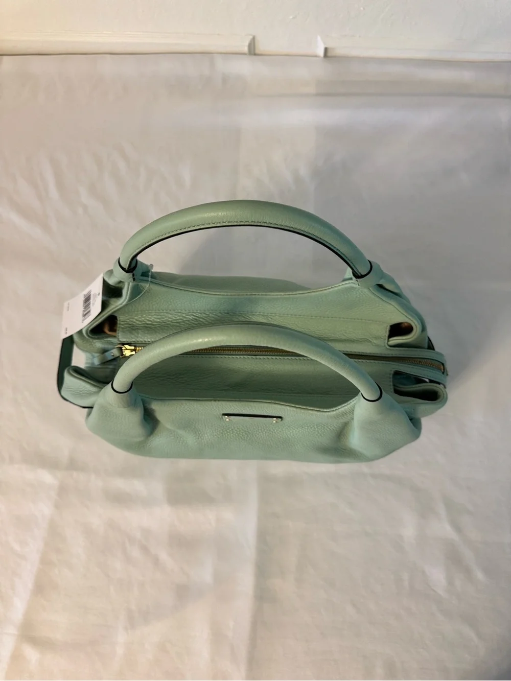 kate spade Dusty Mint Pebbled Leather Shoulder Bag